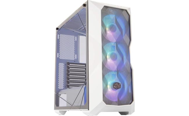 COOLER MASTER MasterBox TD500 MESH White Mid Tower Tempered Glass Gaming Case
